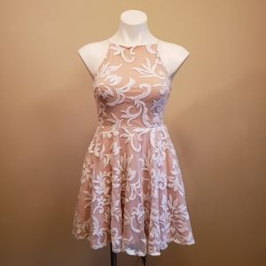 Jodi Kristopher Spaghetti Strap Sequined Dress 5